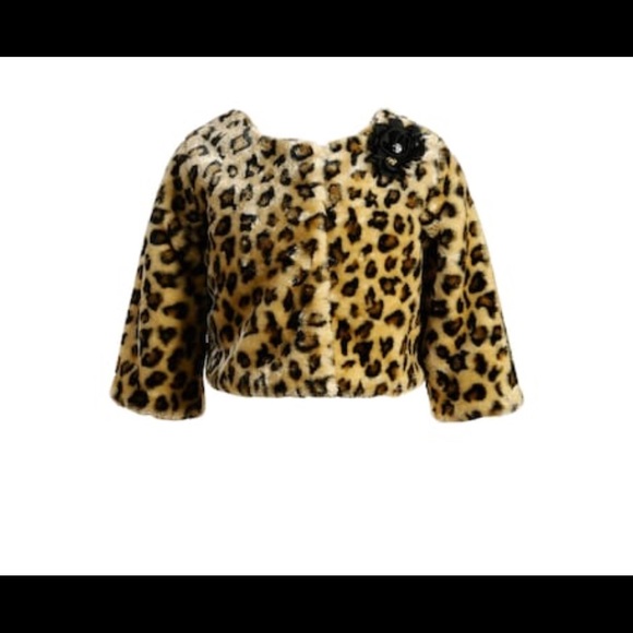 emily west Other - Girls Emily west faux fur shrug NWT sz 10/12